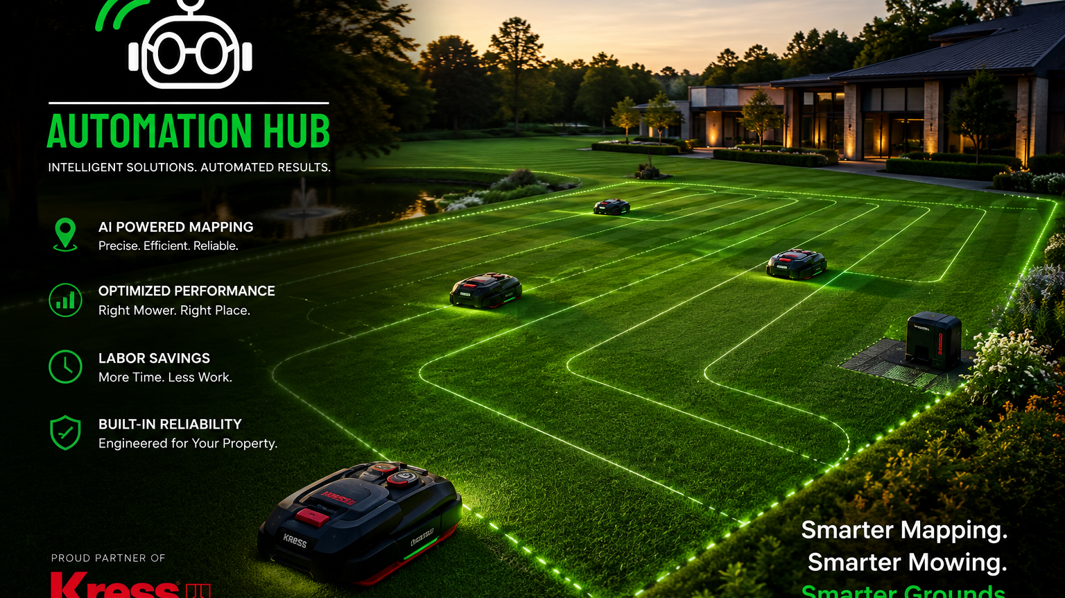 Reimagining Autonomous Mowing: Why Automation Hub Starts with Engineering, Not Equipment