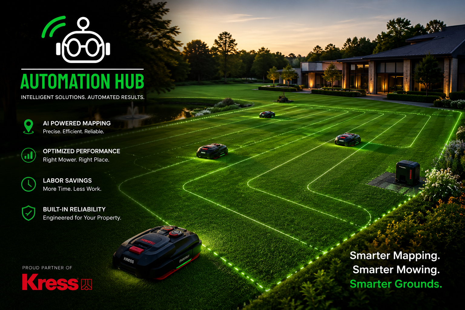 Reimagining Autonomous Mowing: Why Automation Hub Starts with Engineering, Not Equipment